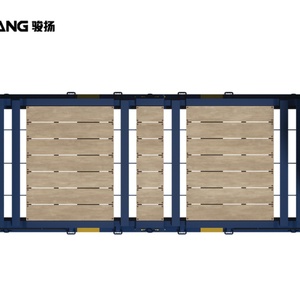ตู้คอนเทนเนอร์แบบพับได้ขนาด 20 ฟุต ได้รับการรับรองจาก CSC  โครงเหล็กคอร์เทน 20' สำหรับขายในชิงเต่า เทียนจิน - Product Image 2