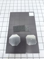 PROMO EXCEPTIONNELLE Kit de fabrication de boutons aimantés carrés 2"x2" (50x50mm) pour réfrigérateur