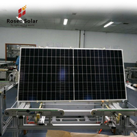 Panneaux Solaires Risen Énergie Monocristallins Module PV Panneau Mono 120 Cellules 72 Cellules 400 Watts Perc la Moins Chère Haute Efficacité