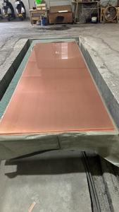 Placas de hojas de cobre chapadas en plata 99.99% baratas al por mayor, placa de puesta a tierra, corte de flexión de grado bronce de 10mm, suministro de China - Product Image 2