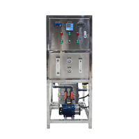 Système d'ionisation d'eau EDI de déminéralisation d'eau ultra pure distillée industrielle, installation RO pour l'eau de maquillage