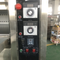 Four à sole commercial pour boulangerie, électrique/gaz, pour matières premières à base de maïs, avec protection contre la surchauffe, haute économie d'énergie, haute productivité, pour pain français