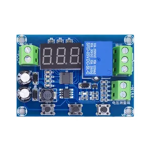 XH-M608电池充放电模块DC6-40V集成电压表欠压过压保护定时放电板