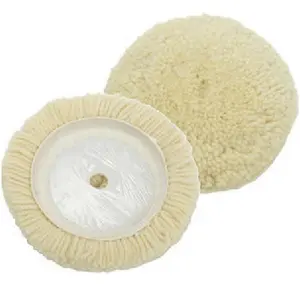 5 Inch-8 Inch 100% Lamb Wool Polishing Ball Bonnet Buffer Pad For Car