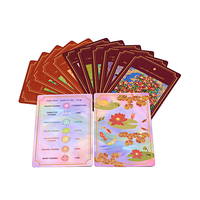 Jeu de cartes d'affirmation personnalisé, bords dorés dorés, cartes de Tarot imprimées, fabricant, ange romantique, cartes Oracle