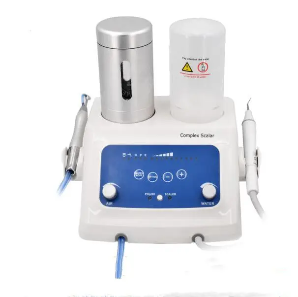 2 In 1 Complexe Ultrasone Scaler Met Luchtpolijstwaterfles Tanden Polijsten Whitening Apparatuur Klinisch Gebruik
