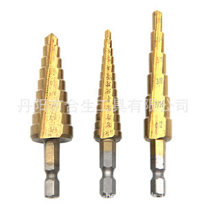 Mr <b>Drill</b> Inch <b>Step</b> <b>Drill</b> Bits Hex Shank Bright Finish For Nonferrous Metals Multi Purpose Tool - Product Image 1