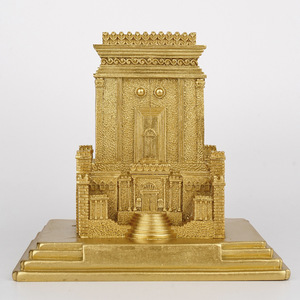<span class=keywords><strong>Temple</strong></span> de Jérusalem Château Modèle Résine Artisanat Écologique Peint Art Église Souvenir Cadeaux pour Noël Amour Style - Product Image 1