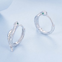 Boucles d'oreilles en argent sterling 925, bijoux fantaisie, bijoux fins, émail, zircone, soleil, étoile, iris, perroquet, serpent, coquillage, poisson, boucles d'oreilles à clous