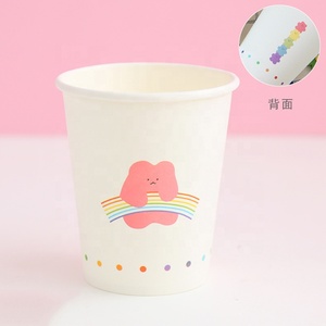 Gobelet en papier à paroi simple, le plus populaire et mignon, gobelet en papier pour filles, personnalisable, gobelet en papier jetable - Product Image 4