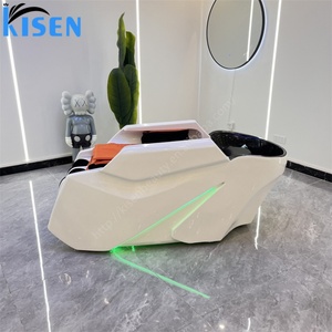 Kisen Nuevas Sillas de Champú Inteligentes de Lujo, Silla de Lavado de Cabello con Masaje Eléctrico y Spa Capilar, Máquina de Lavado de Cabello con Luz - Product Image 6