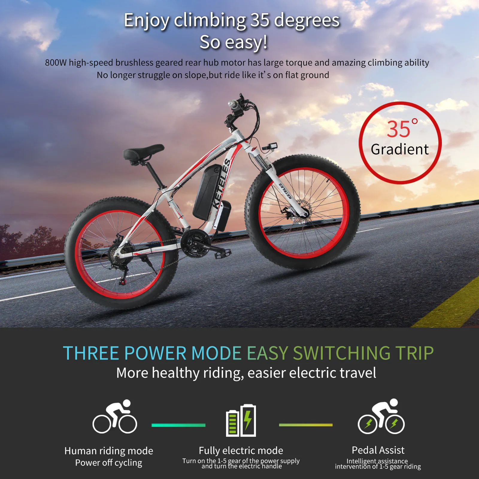 Bici 1000 Watt 26 Inch 48V 1000W Snow Beach Fat Tire Bicicletas-Electricas-Chin E Bike MTB Electric Bicycle