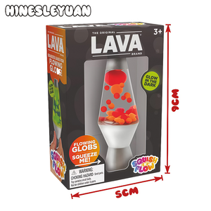 Multicolor Lava Lamp Shape Soft Squeezable Sensory Stress Relief TPE Unisex Gift Box Squishy <b>Toy</b> - Product Image 2