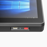 Tablette Android de bureau intelligente avec lecteur de code-barres QR, WIFI, USB, Android 11, Win10, écran tactile de 11,6 pouces, terminal de point de vente avec imprimante thermique de 80 mm
