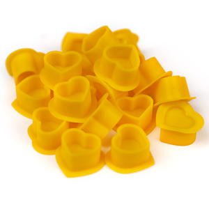 Venta al por mayor de fábrica: Soporte de silicona amarillo para tinta de tatuaje con base para accesorios de estudio de tatuajes - Product Image 1