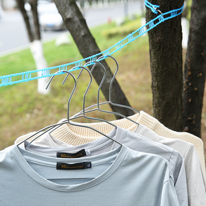 ราวตากผ้าไนลอนแบบพกพาชนิดตะขอแบบกลมสำหรับใช้ในร่มและกลางแจ้ง - Product Image 3