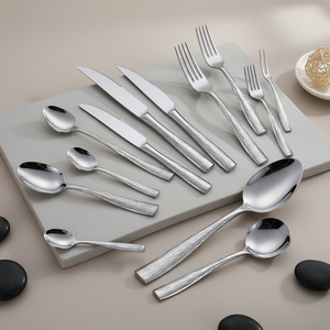 Offre Spéciale : Ensemble de Couverts Argentés Économiques pour Restaurant – Cuillères, Fourchettes et Couteaux en Acier Inoxydable Poli Miroir pour Mariages et Événements - Product Image 4