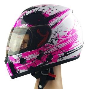Casque de moto intégral unisexe homologué DOT en ABS avec haute sécurité et visière incluse pour toutes les saisons - État neuf - Product Image 5