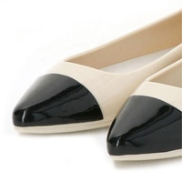 Chaussures plates élégantes pour femmes avec embout de protection, ballerines de haute qualité fabriquées en usine, chaussures en gelée bon marché pour femmes