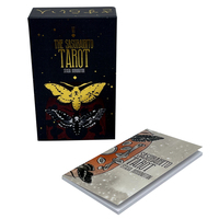 Jeu de Tarot de sorcière personnalisé, jeu de société de fête à la maison, carte Oracle