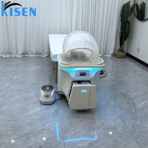 Kisen Portable Shampoo <b>Bed</b> with Led Light Water Storage for Salon Use Removable Design <b>Easy</b> to Clean Durable and Efficient - Product Image 6