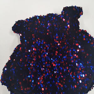 2021 New Arrival Summer Boutique <b>Sequin</b> Bloomers Stylish and Super Soft Baby Bloomers Red Blue <b>Sequin</b> Bloomer Customizable - Product Image 3