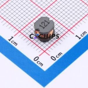ZECD54-121K ตัวเหนี่ยวนำไฟฟ้าแบบ SMD,5.8x5.2 มม. ( ค่าความเหนี่ยวนำ: 120uH )( ความแม่นยำ: 10% กระแสไฟฟ้าที่กำหนด: 500mA ) - Product Image 1