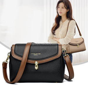 最新高品质皮革手袋时尚最新奢华设计师名牌女式斜挎包 - Product Image 6