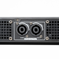 Amplificateur de puissance audio numérique K2 professionnel 200W 2 canaux classe D préamplificateur DJ Audio amplificateur de son système de processeur
