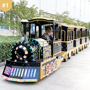 बिक्री के लिए अनुकूलित 24 सीटों लक्जरी थीम ट्रैकलेस ट्रेन - Product Image 3