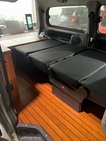 Nouvel intérieur de voiture personnalisé siège passager pliant en cuir RV voiture siège lit chaise caravane à vendre