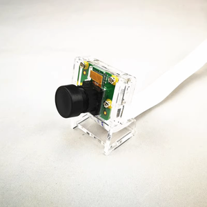 Raspberry <span class=keywords><strong>PI</strong></span> 魚眼広角カメラ アクリル保護ケース カメラシェルとブラケット 2 in 1 <span class=keywords><strong>Pi</strong></span> アクセサリー - Product Image 5