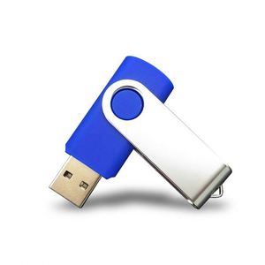 แฟลชไดรฟ์ USB แบบหมุนได้8GB 16GB 32GB อินเตอร์เฟซ2.0 USB พร้อมสีและโลโก้ - Product Image 1