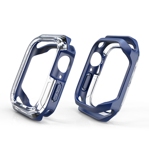 Funda Inteligente Transparente de PVC de Doble Color con Cierre de TPU+PC para Reloj <span class=keywords><strong>6</strong></span>/5/4/SE Nueva <span class=keywords><strong>Serie</strong></span> en Estilo Encantador - Product Image 2