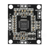 Carte d'amplificateur haute puissance stéréo double canal 2x15W PAM8610 Carte d'amplificateur de puissance numérique XH-M181
