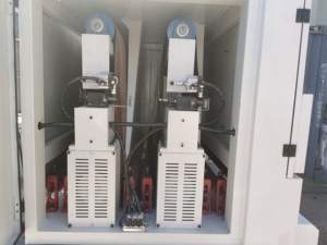 Máquina Lijadora de Banda Ancha R R1000 Directa de Fábrica, Certificación CE, Pulidora de Doble Unidad para Lijado de Superficies de Gabinetes, MDF y Imprimación - Product Image 5