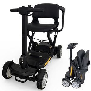 Scooter de movilidad plegable automático de 4 ruedas, scooters plegables ligeros para ancianos - Product Image 1