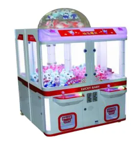 Giochi macchine arcade giocattoli storia bambino felice artiglio gettoni macchina della gru per 4 giocatori multiplayer gioco per bambini macchina