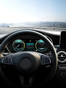 HFMidia para Mercedes Benz Clase C GLC W205 NTG5.0, Panel de Instrumentos Digital LCD para Automóvil, Pantalla QLED de 12.3 Pulgadas, Sistema Linux - Product Image 5
