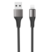 Câble de charge rapide Type-C vers Type-C 3A avec conducteur en cuivre étamé en alliage d'aluminium TPE pour iPhone, téléphone portable, ordinateur et voiture