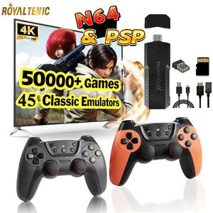 Stick da Gioco Retrò X2 PRO 128GB 4K con Controller Wireless Ricaricabile Lettore di Giochi HD <span class=keywords><strong>Console</strong></span> per Videogiochi <span class=keywords><strong>Arcade</strong></span> Domestica per TV PK X2 Ultra - Product Image 1