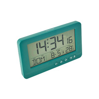 Réveil numérique Simple multifonctionnel OEM, bureau de chambre à coucher, chevet LCD, horloge de Table affichée, calendrier, semaine, température