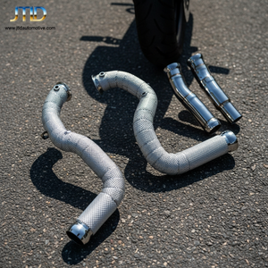 Downpipe en acier inoxydable haute performance pour Mercedes Benz AMG GT GTS GTR C190 R190 - Product Image 4