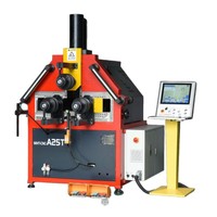 Machine de cintrage de tubes en métal CNC hydraulique de 4 mm, machine de cintrage de tubes de 3 pouces avec écran tactile