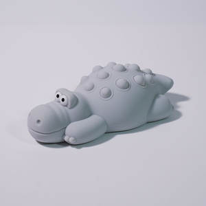 Veilleuse en silicone LED en forme de crocodile mignon lumière blanche chaude <span class=keywords><strong>color</strong></span>ée avec capteur tactile pour un usage domestique - Product Image 6