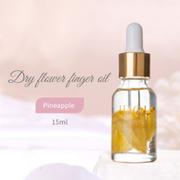 Huile pour cuticules à fleurs séchées avec logo personnalisé - Formule hydratante longue durée anti-gerçures, usage professionnel, normes européennes, OEM disponible