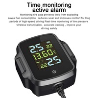 Capteur TPMS numérique Lancol M-03, capteur interne, moniteur de pression des pneus pour motos et véhicules