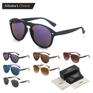 Sunglasses Supplier Gafas De Sol Shades Sunglasses Trendy 2024 Fashion Round Luxury Design Custom Premium Sunglasses Men