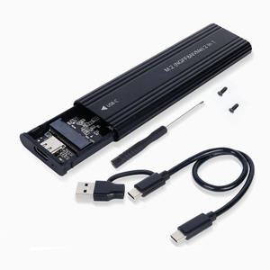 Boîtier SSD M.2 NVMe SATA 10 Gbit/s, protocole simple/double, M.2 vers <span class=keywords><strong>USB</strong></span> Type C 3.1, supporte les clés M/B+M - Product Image 4