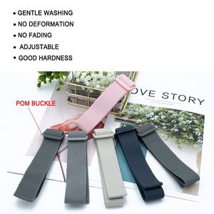 Bande élastique haute tension personnalisée, sangle élastique en sangle recyclée colorée, bande élastique en caoutchouc pour lunettes de massage - Product Image 1